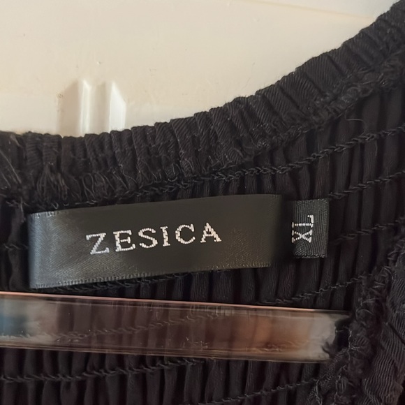 Black dress XL never worn stretchy - Picture 3 of 13